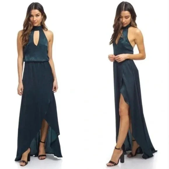 slim fit dress slacks Karolina Halter Mini Dress